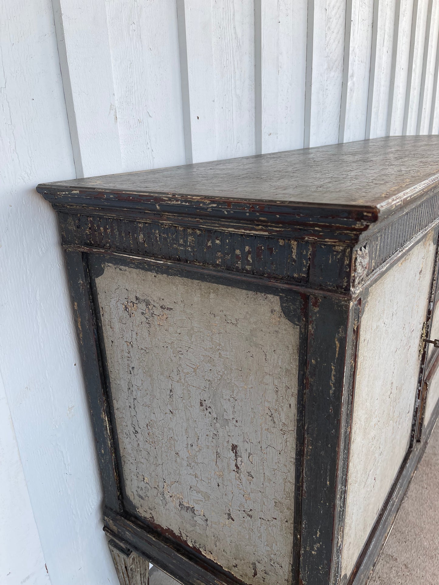 French Painted Side Cabinet 1930