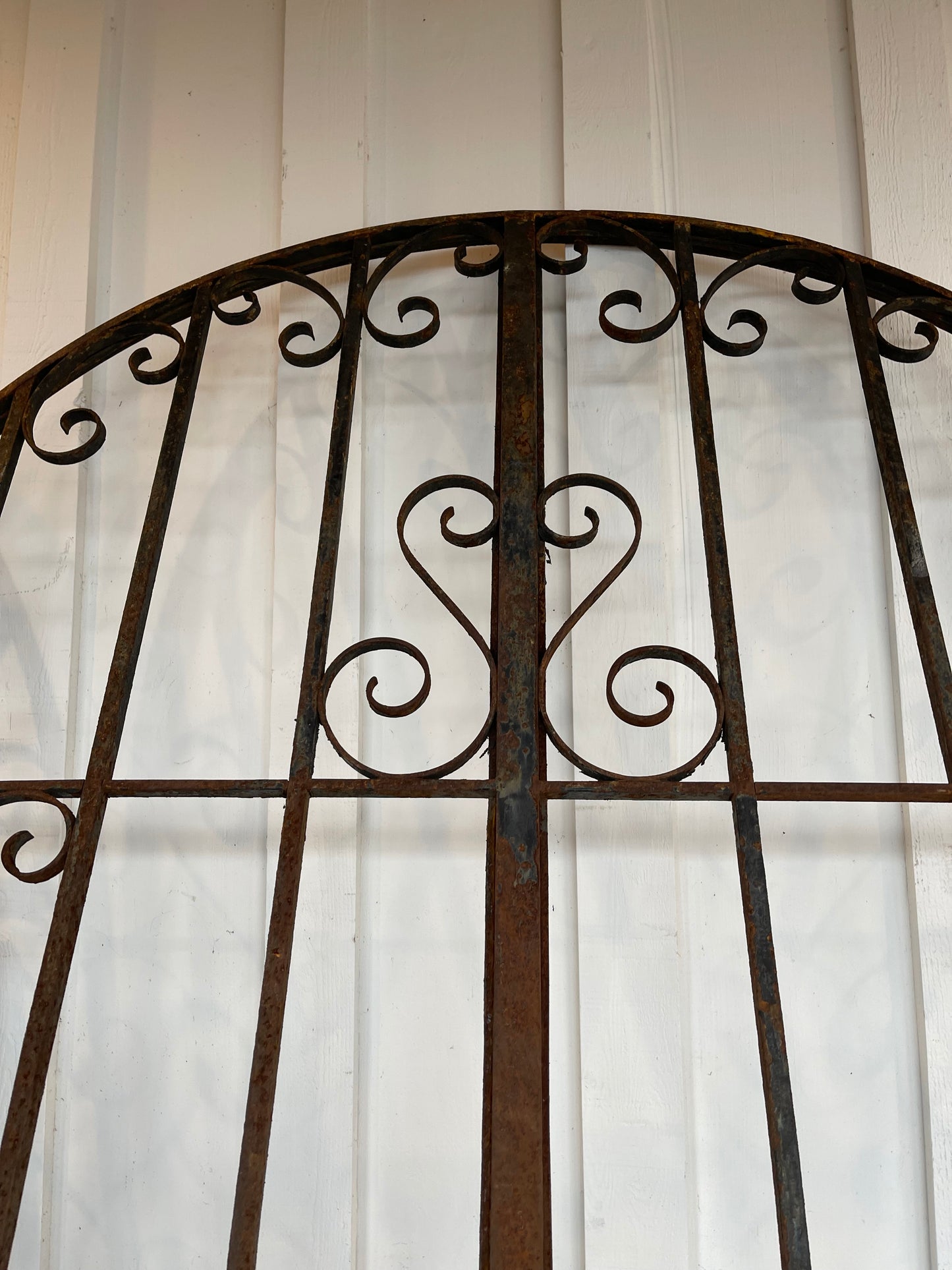 Arched English Iron Gates Circa 1900