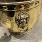 Large Oval Brass Jardiniere 1860