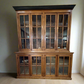 Large Glass Cabinet from School in Belgium