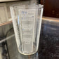 English Glass Measuring Cup Circa 1900