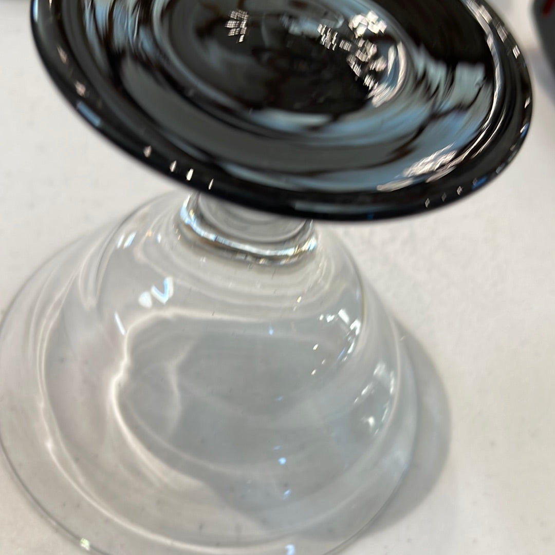 Art Deco Martini Glass