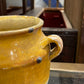 Italian Yellow Confit Pot Circa 1850