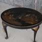 Ebonised Hand Painted Chinoiserie Coffee Table