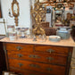 5 Drawer Chest with Brass Swan Motif Handles