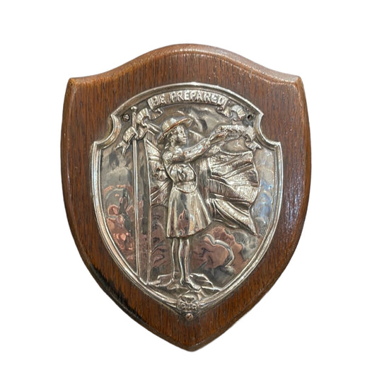 Girls Guide Emblem on a Stand