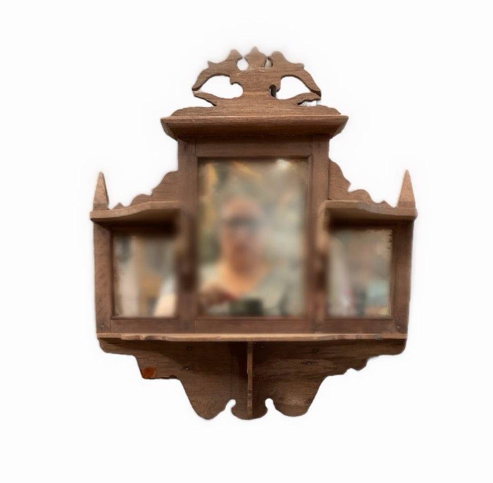 Small Shelf with Mirror