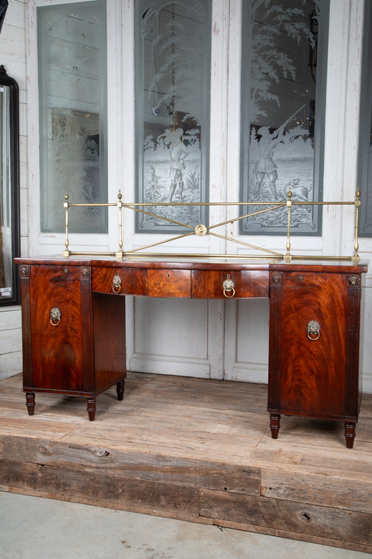 Regency Bow Top Sideboard