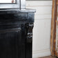 Victorian Ebonized Glazed Bookcase