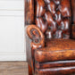 Leather Library Chair