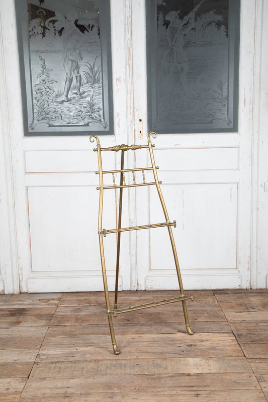 Victorian Brass Easel