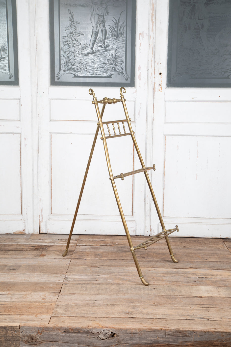 Victorian Brass Easel