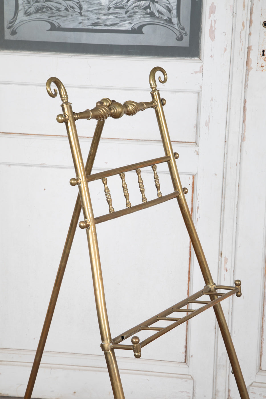 Victorian Brass Easel