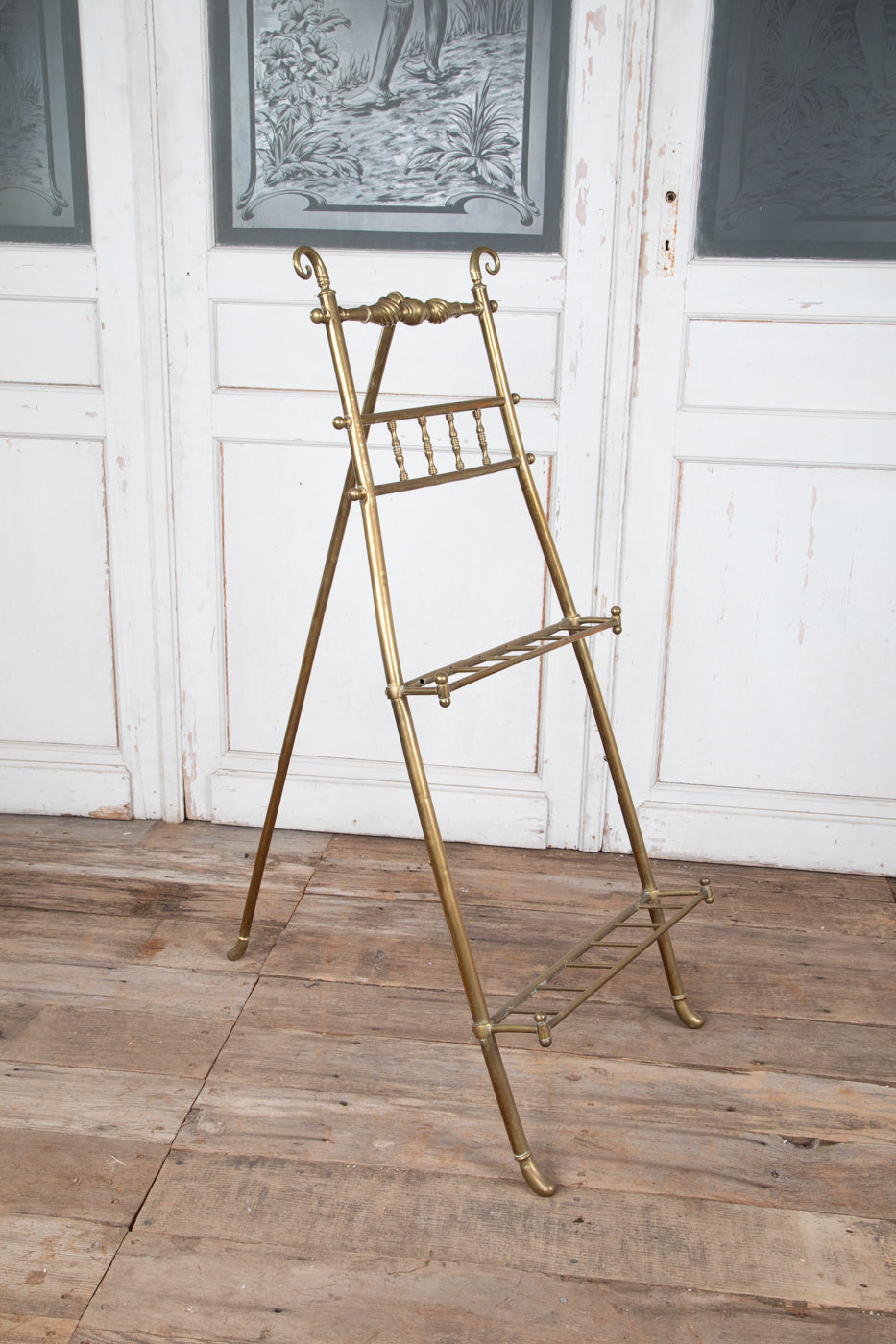 Victorian Brass Easel