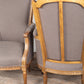 Louis XVI Style Gilt Bergere Armchair