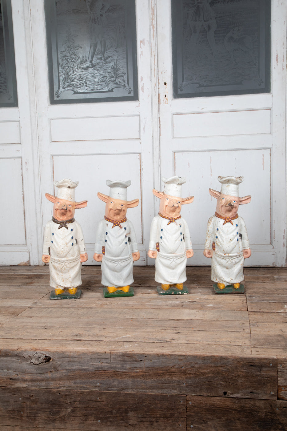 Cast Iron Pig Chefs