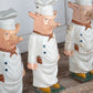 Cast Iron Pig Chefs