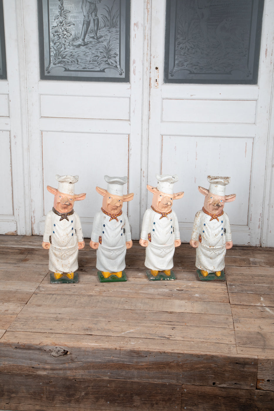 Cast Iron Pig Chefs