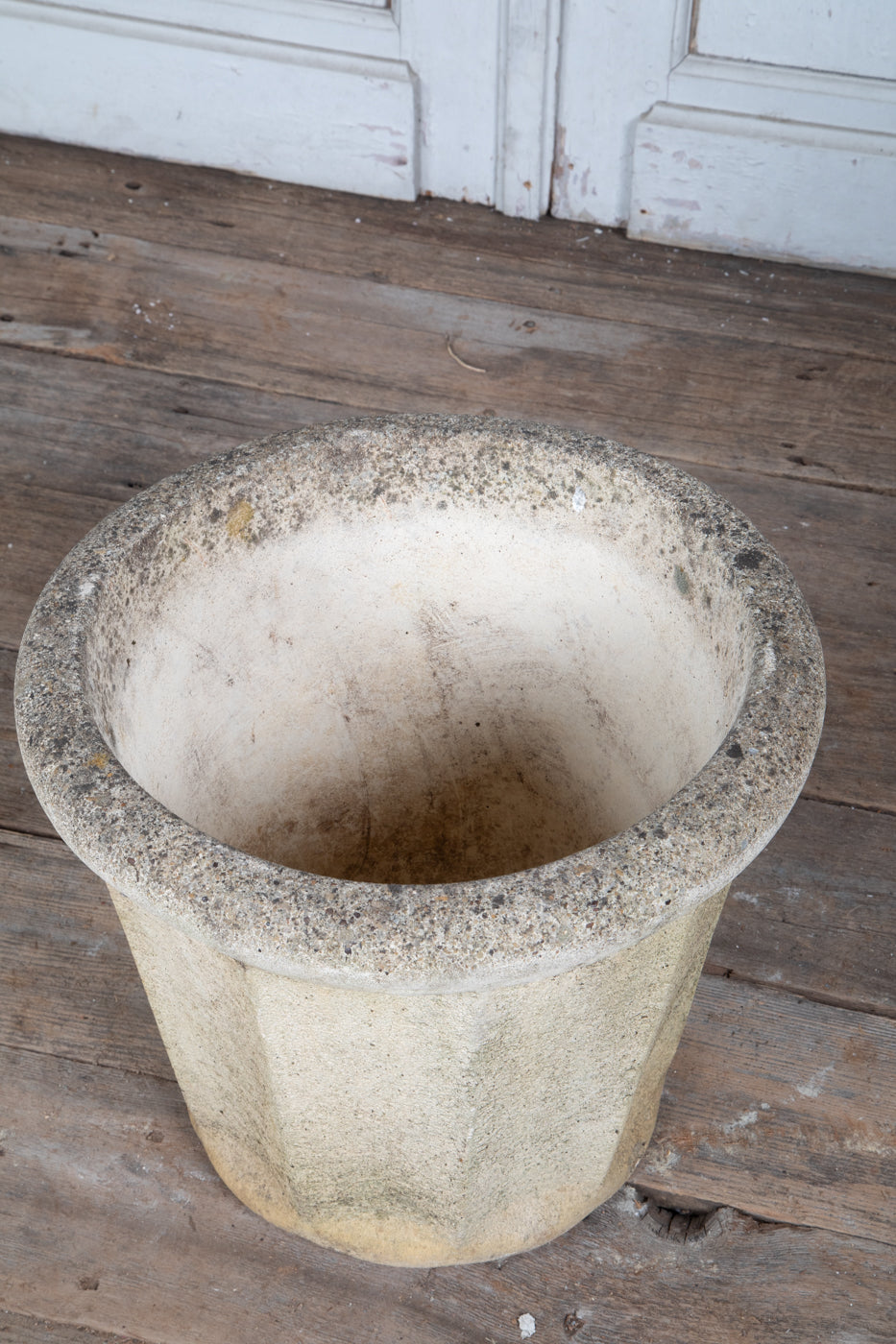 Mid Century Stone Pot