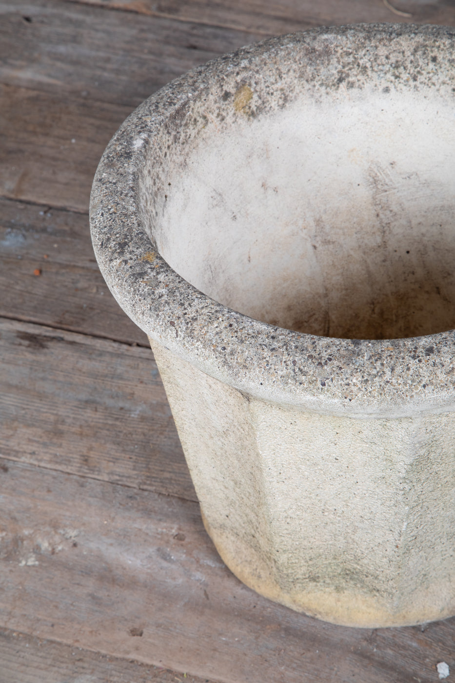 Mid Century Stone Pot