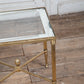 Glass Nesting Tables Set of 3