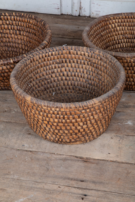 Round French Rush Basket