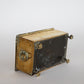 Brass Box - Hinged Lid and Detailed Carvings Lion with Ring Through Mouth on Each Side