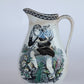 English 1870 Prattware Jug