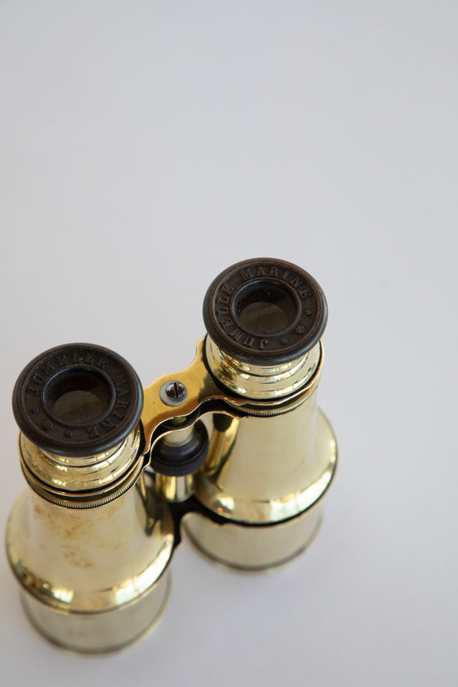 Short Brass Binocular UK 1910