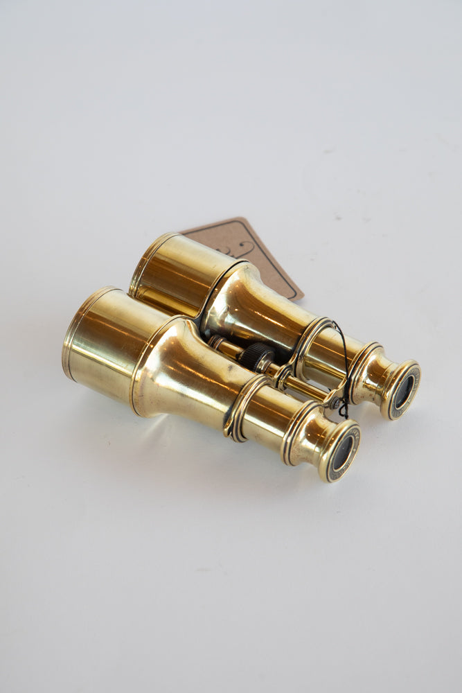 Slim Brass Binoculars 1 UK 1900