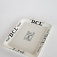 Genuine Edwardian Grocer's White Ironstone Advertising Platter DCL