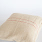 French Grain Red and White Pillow