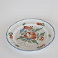 Brown Flower Plate