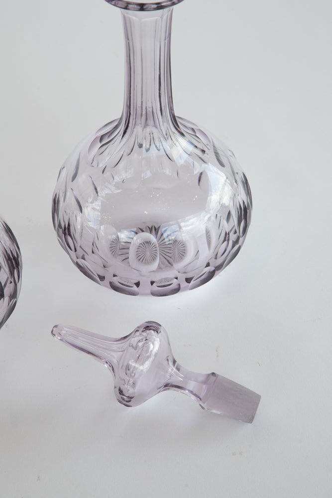 Amethyst Glass Spirit Decanter