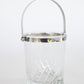 Small Vintage Glass Ice Buckets