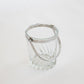 Small Vintage Glass Ice Buckets