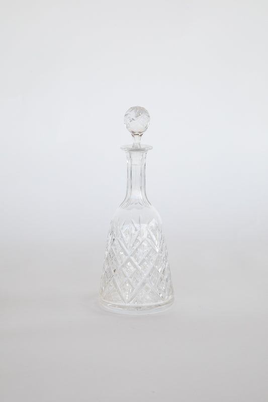 Cut Glass Decanter UK 1910