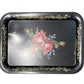 Tole Tray - Black Small