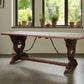 Table with Heart Carving and Iron Stretcher