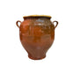 Glazed Confit Pot XL 2 Handles - Brown - The White Barn Antiques