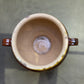 Glazed Confit Pot XL 2 Handles - Brown - The White Barn Antiques