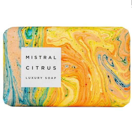 Citrus Bar Soap by Mistral Marble Collection - The White Barn Antiques